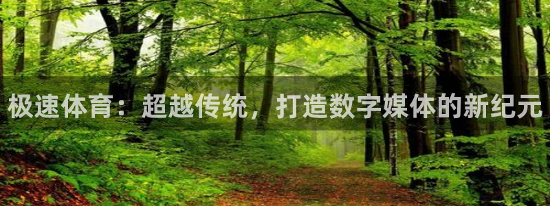 极速体育：超越传统，打造数字媒体的新纪元
